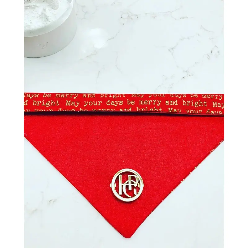 The Scarlet Shimmer Scarf