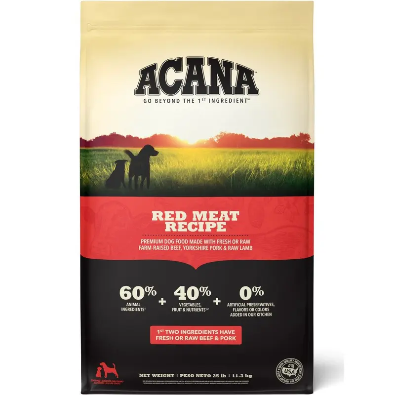 Acana Red Meat Recipe Grain-Free Dry Dog Food 4.5lb