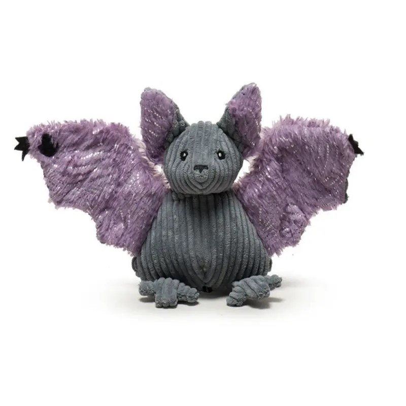 HuggleHounds Boris Bat Plush Dog Toy Large