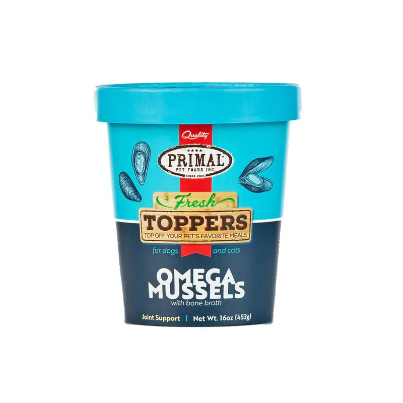 Primal Fresh Topper Omega Mussel