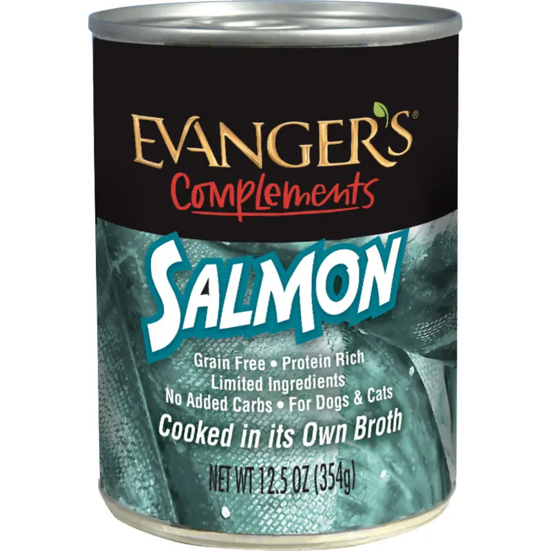 Evanger's Grain Free Wild Salmon Canned Cat and Dog Food