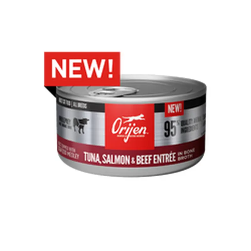 Orijen Wet Cat Food 3oz Tuna Salmon Beef