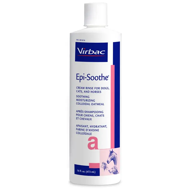 Virbac EPI-SOOTHE Cream Rinse For Dogs Cats & Horses 16oz