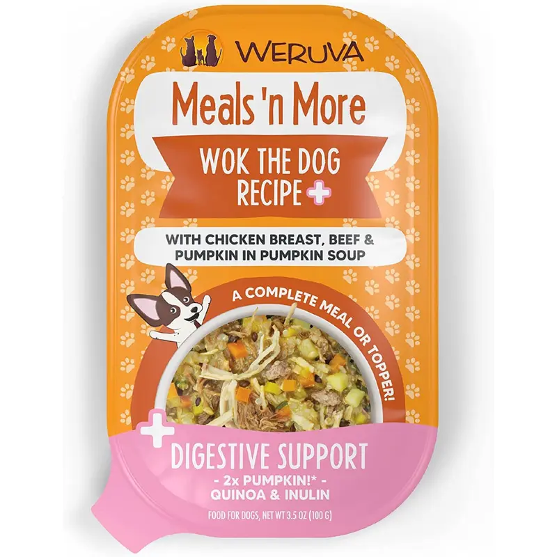 Stella and Chewy's 3.5 oz N More Wok The Dog Cup Dog Meals