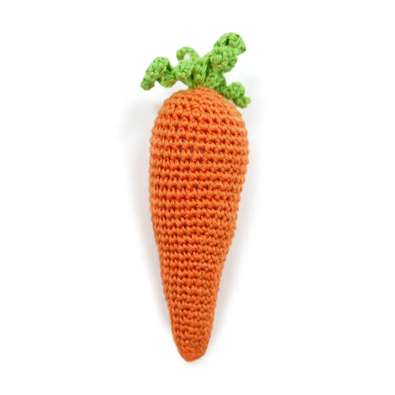 Carrot Crochet Toy