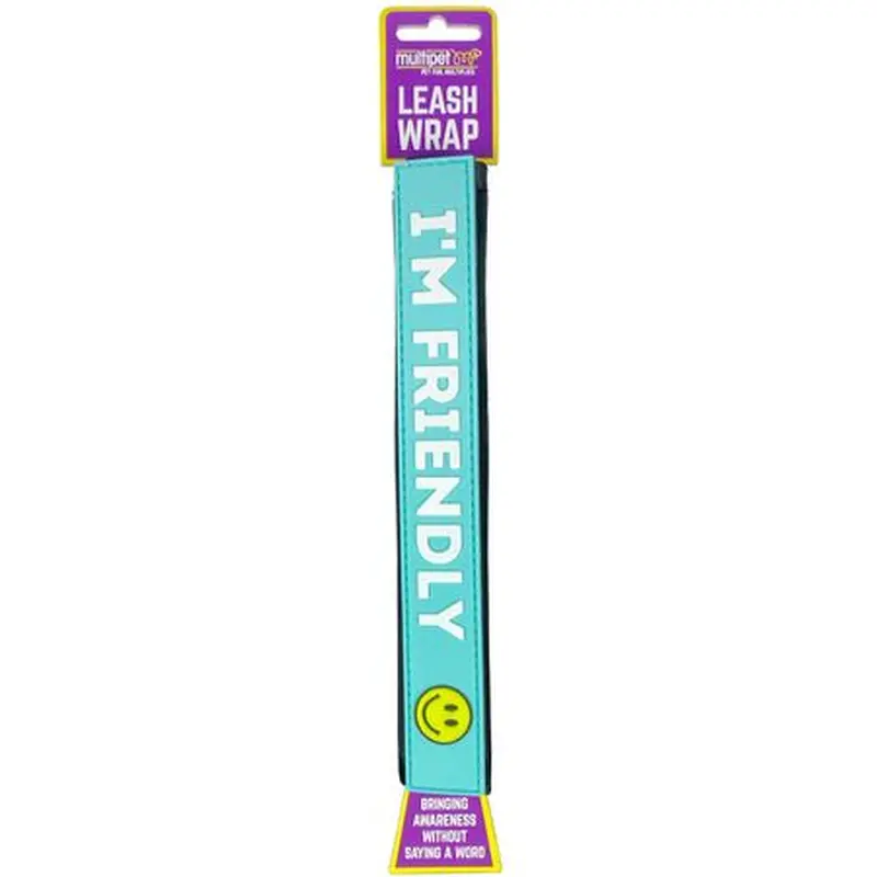 Multipet Leash Wrap "I'm Friendly"