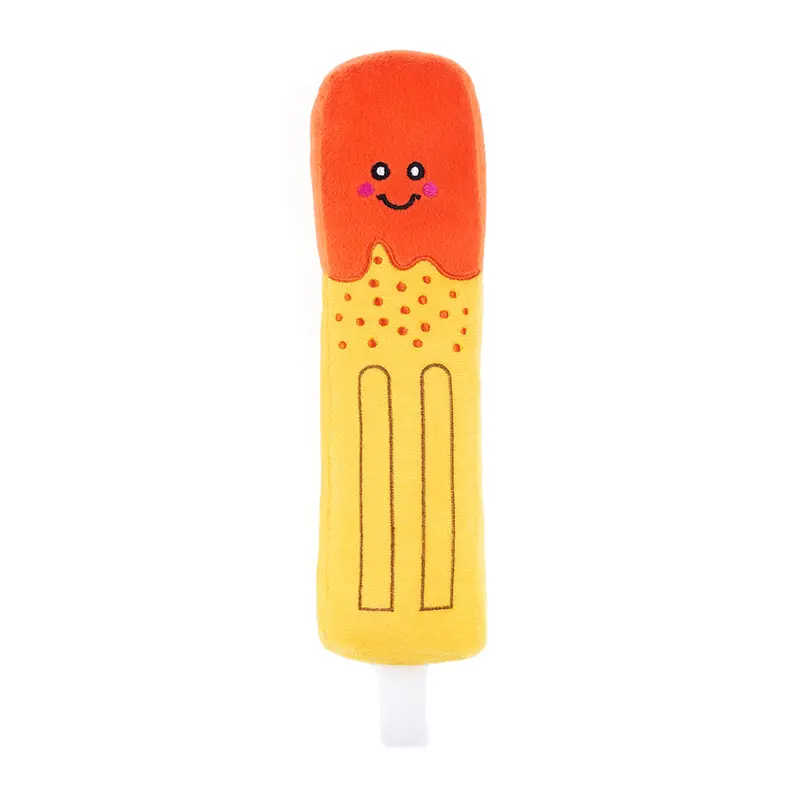 Zippypaws Plush Dog Toy Jigglerz Mango Chamoy