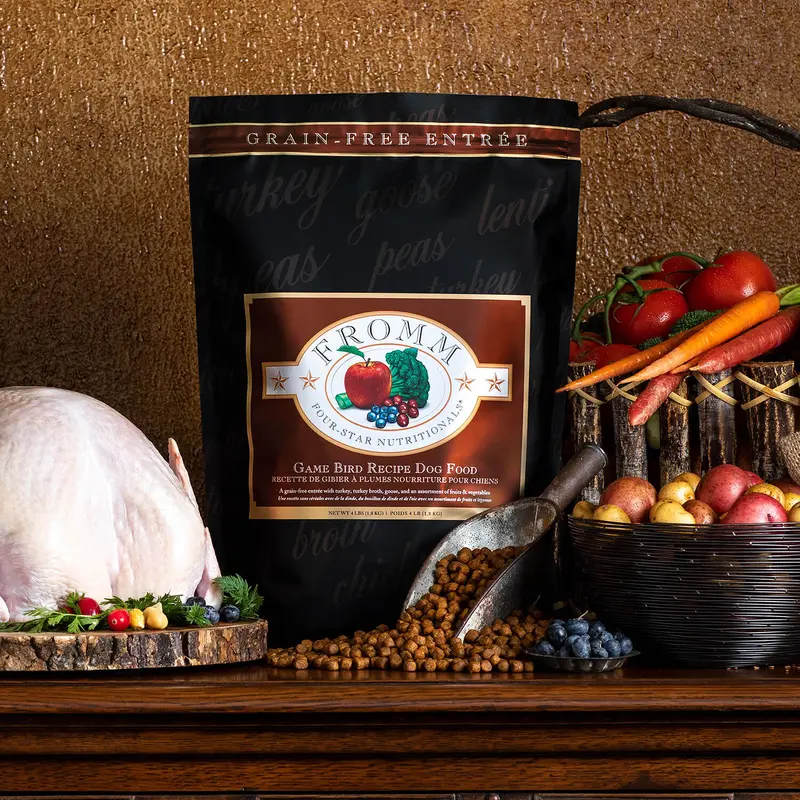 Fromm Four-Star Dry Dog Food - Game Bird - 12lb Bag