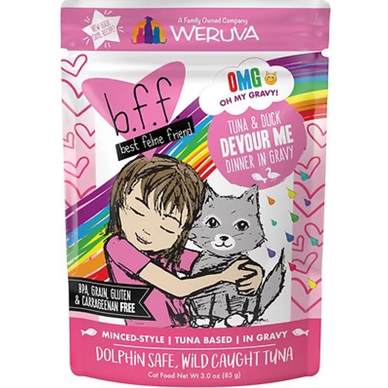 Weruva BFF OMG Tuna & Duck Devour Me Pouch
