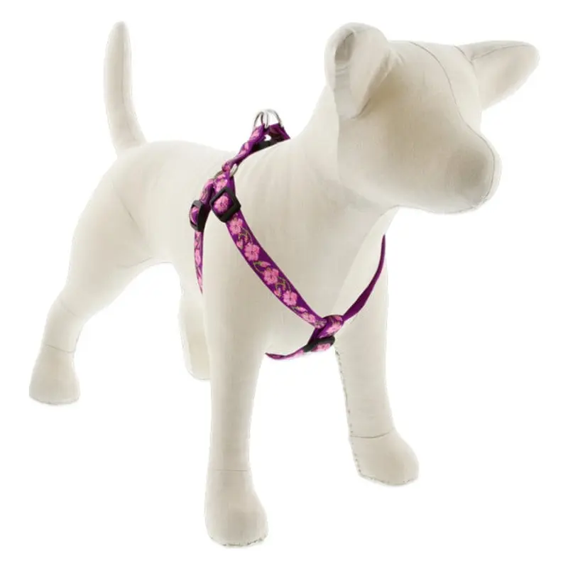 Lupine Pet Dog 3/4 In Wide 15-21 In Step  In Harness Original Designs Rose Garden
