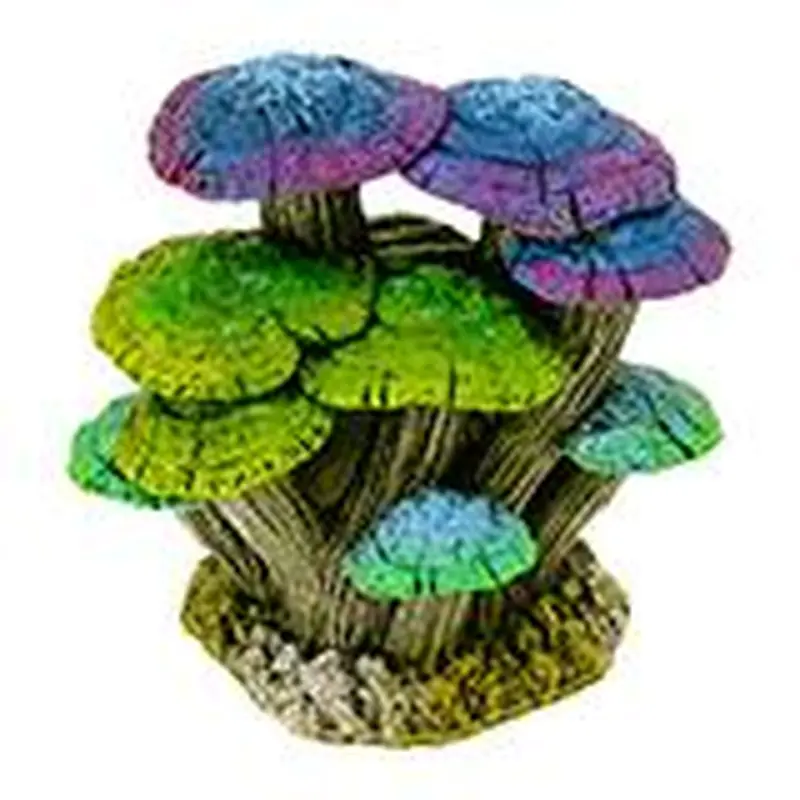 Driftwood Mushroom Glow Aquarium Ornament