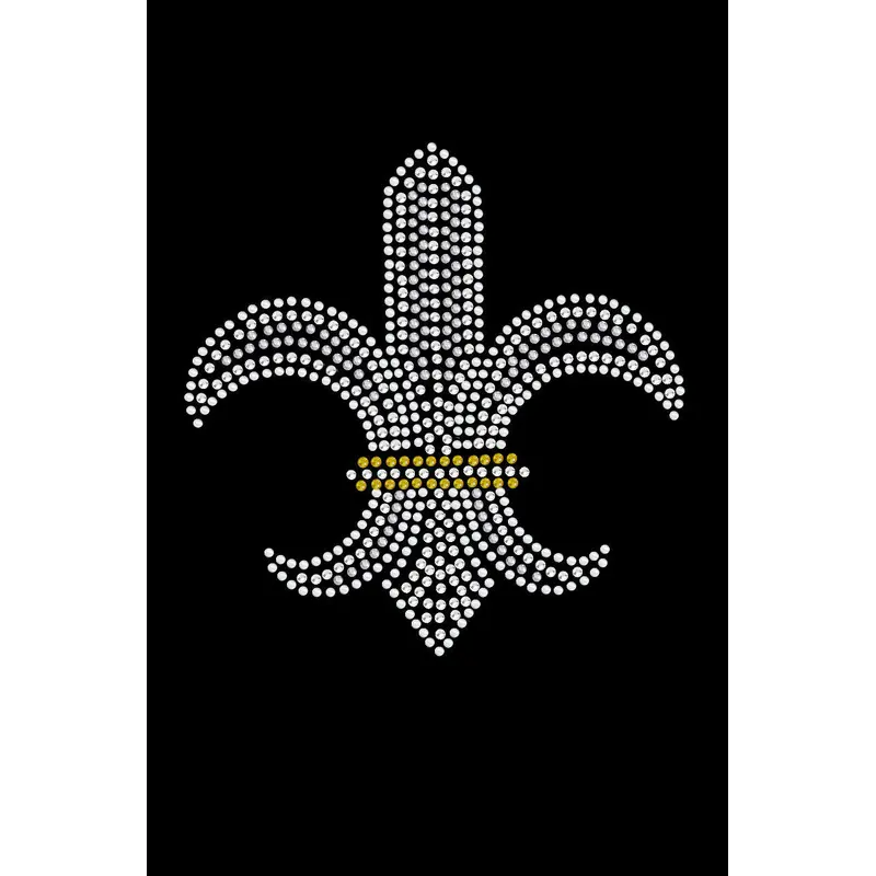 Fleur de Lis (Rhinestones & Nailheads) - Custom Tutu