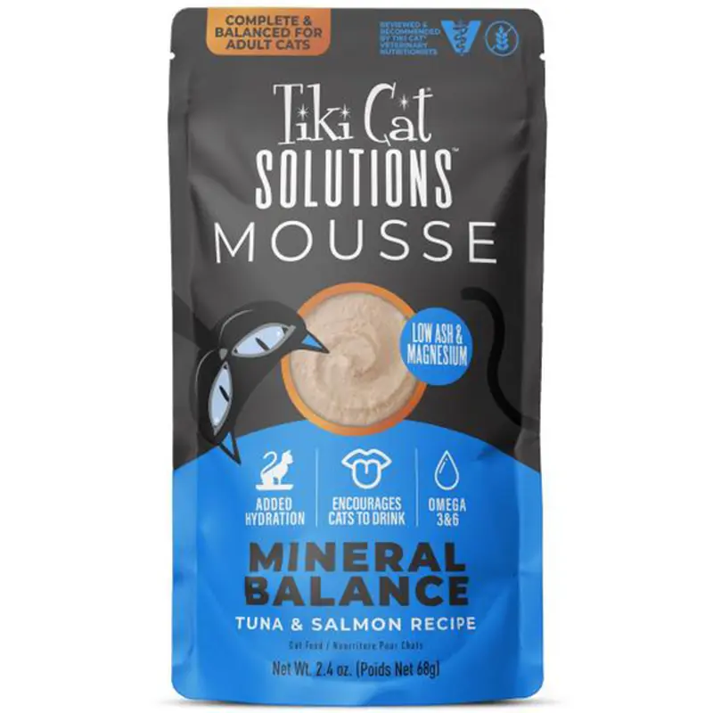 Tiki Cat Solutions Mousse Mineral Balance Tuna&Slm 2.4oz