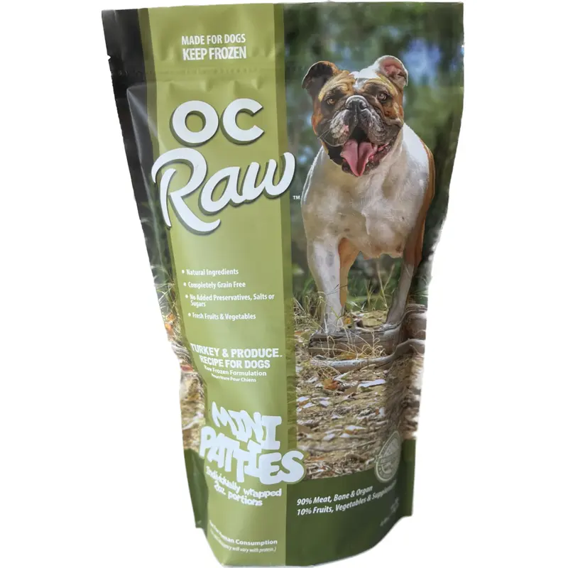 OC Raw Turkey & Produce