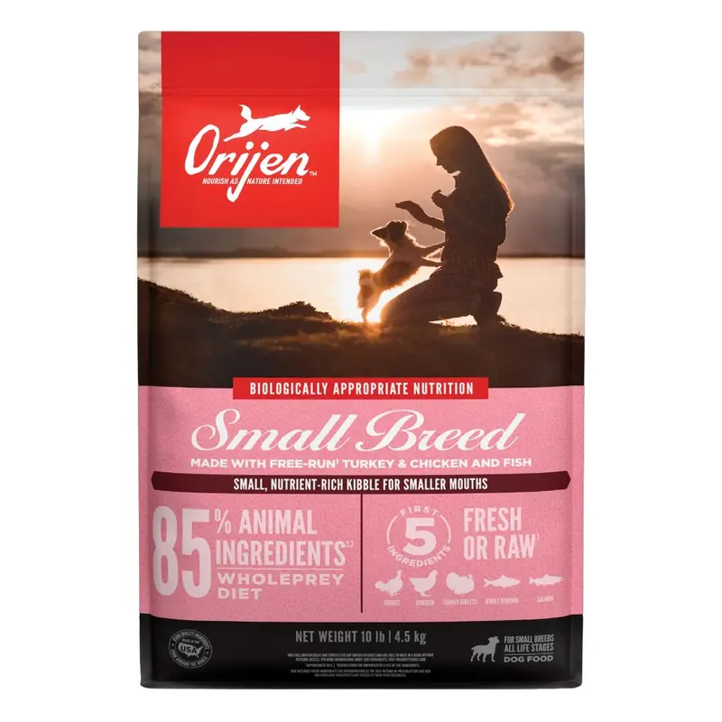 Orijen Amazing Grains Small Breed Dry Dog Food 4.5lb