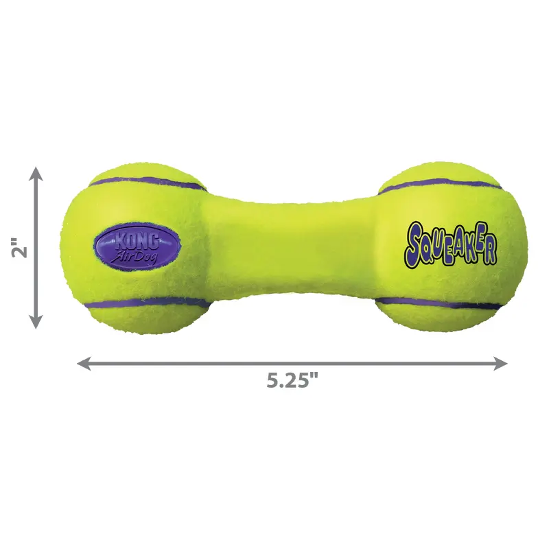 Kong Dog Toy AirDog Squeaker Dumbbell Small