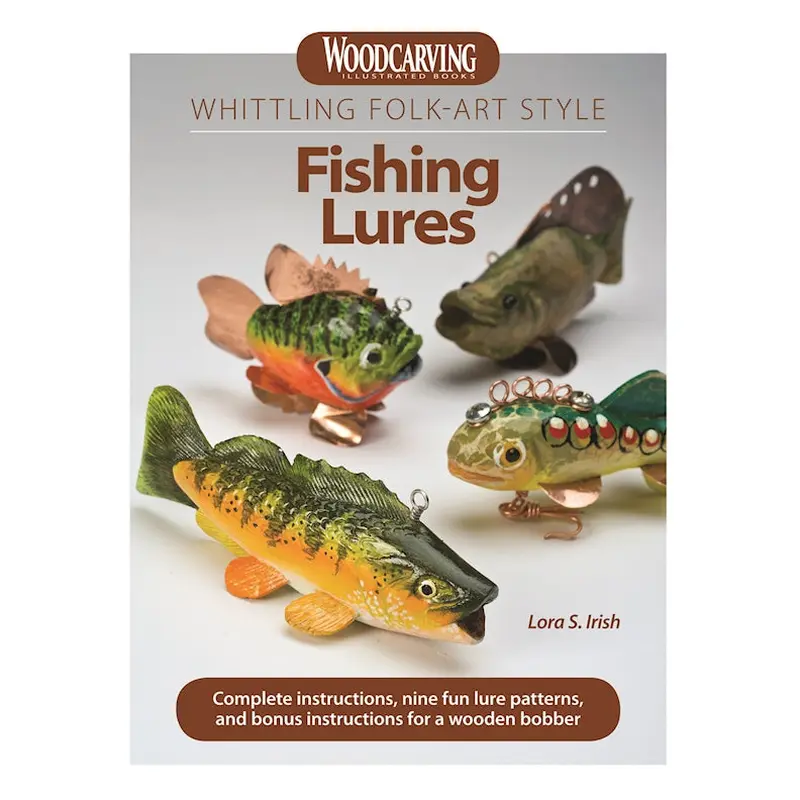 Whittling Folk-Art Style Fishing Lures