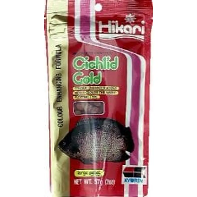 Hikari Cichlid Gold Large Pellet Fish Food 2 Oz