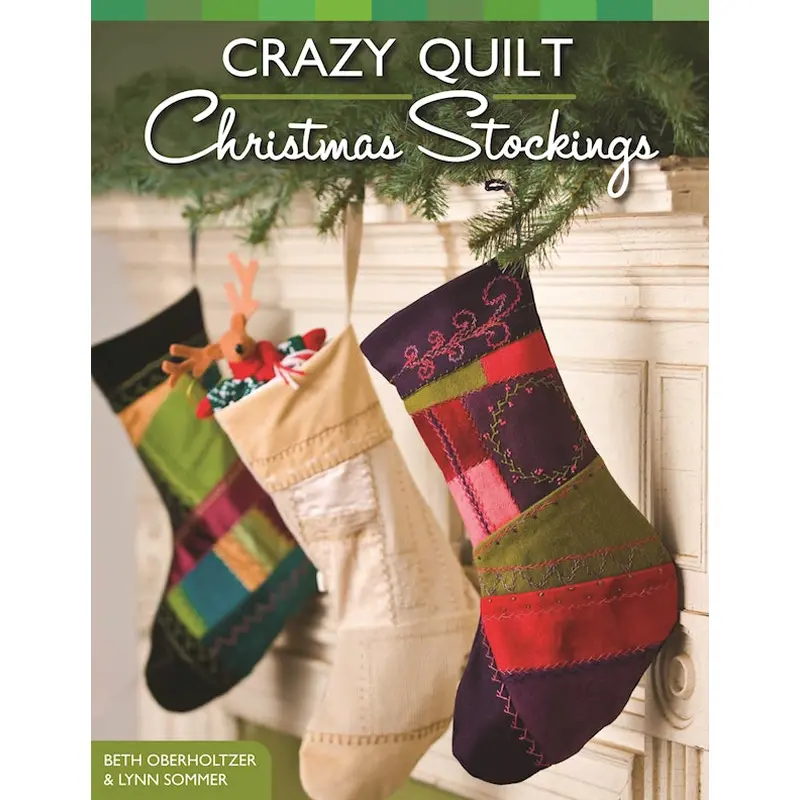 Crazy Quilt Christmas Stockings