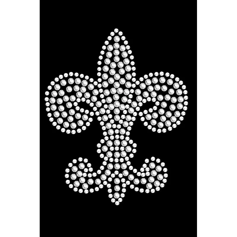 Fleur de Lis (Rhinestone & Rhinestuds) - Custom Tutu