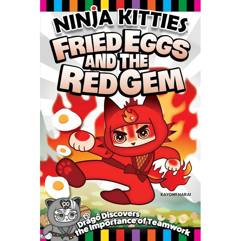Ninja Kitties Fried Eggs and the Red Gem