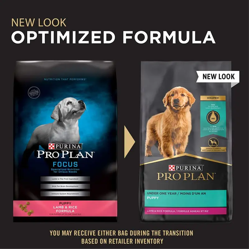 Pro Plan Dry Dog Food Puppy Lamb/Rice All Breeds 34lb