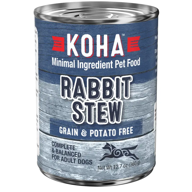Koha Grain Free Stew for Dogs 12.7oz Rabbit