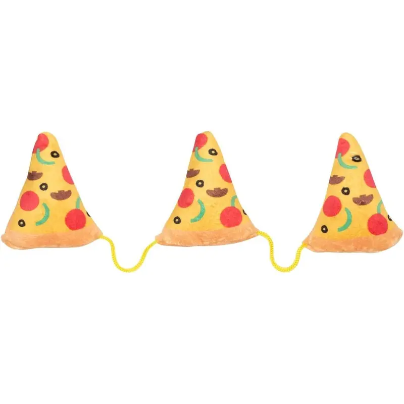 FuzzYard Pizza Cat Toy 3 pc