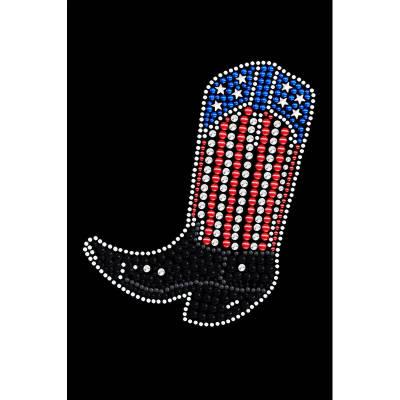 Boot (Red, White, & Blue) - Custom Tutu