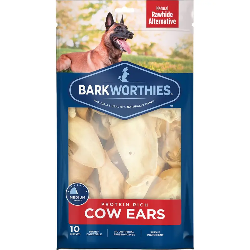 Barkworthies Cow Ears Dog Chews
