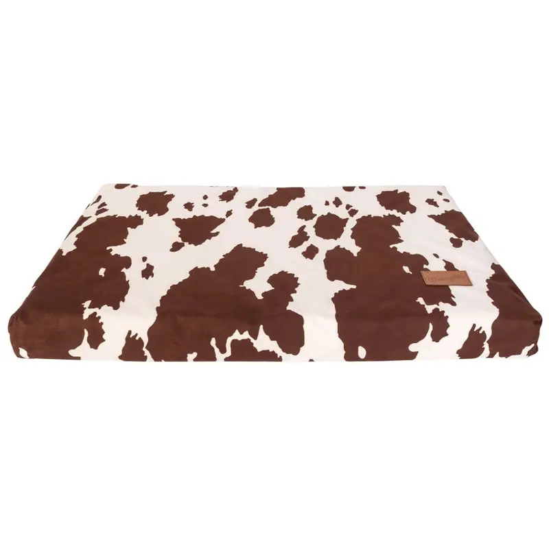 Wrangler Reversible Cow Print Crate Mat  DualSided Comfort & Western Flair