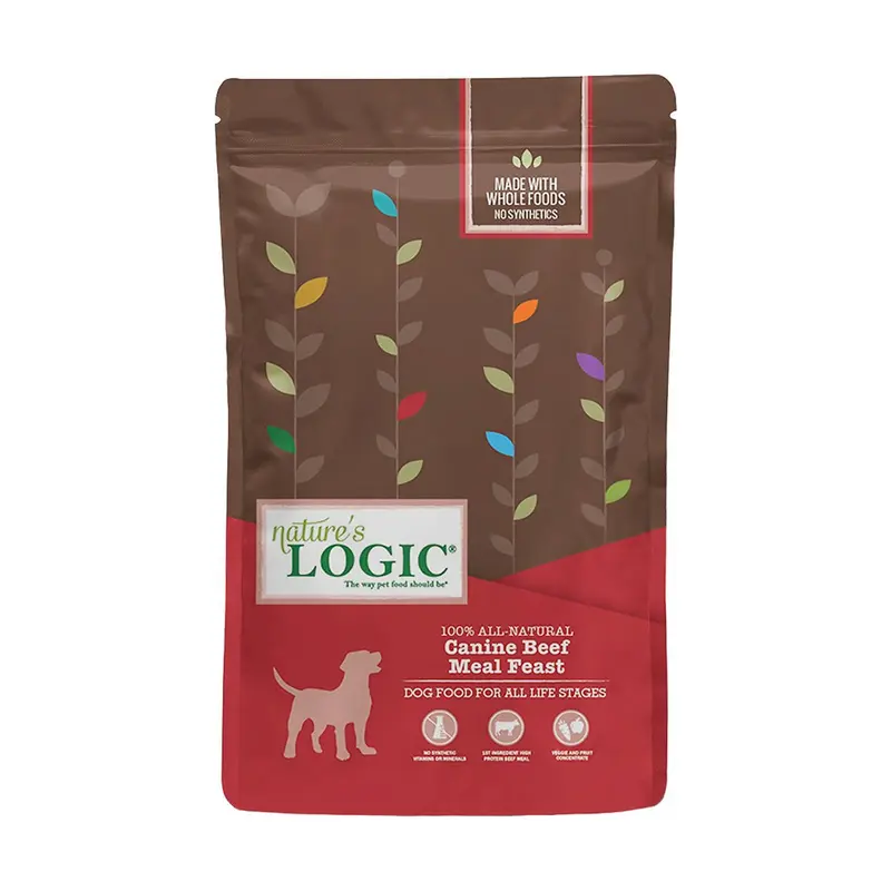 Nature's Logic Canine Beef Meal Feast All Life Stages Dry Dog Food 25lb