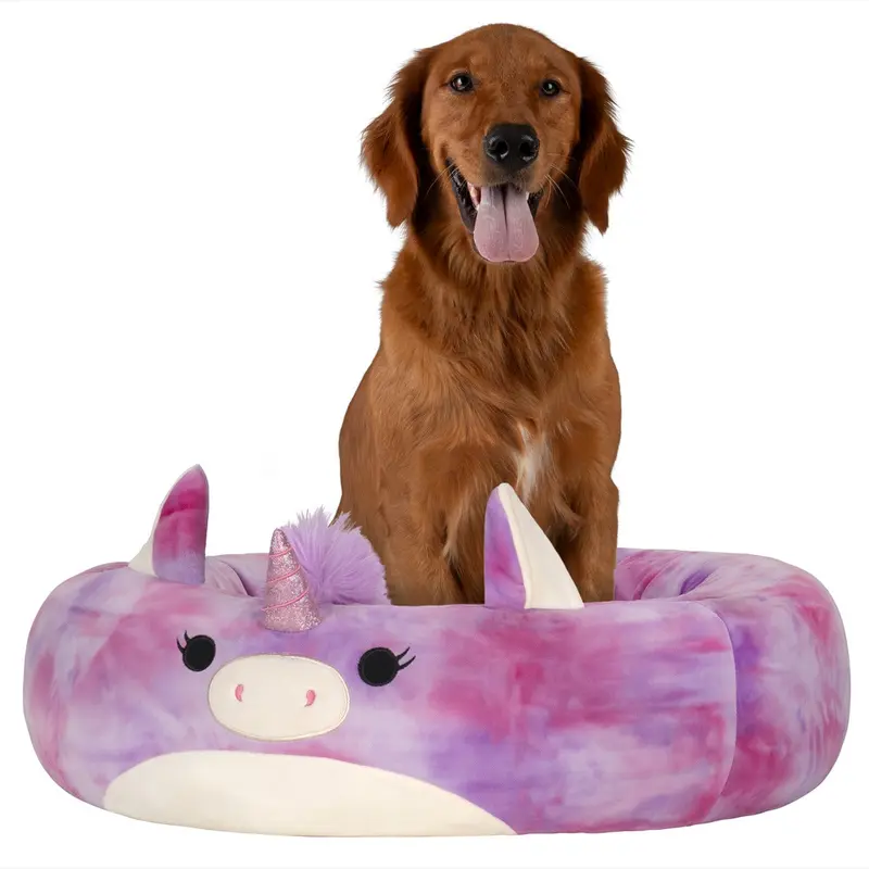 Squishmallows Lola the Unicorn Pet Bed 30"