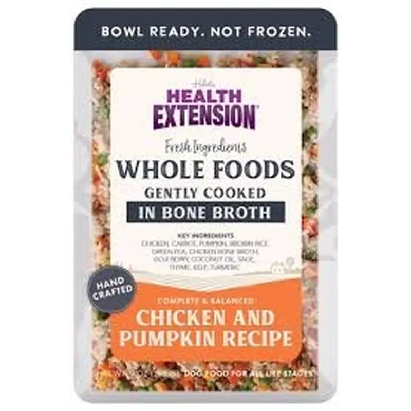 Health Extension Gently Cooked Chicken And Pumpkin Dog Food  3oz