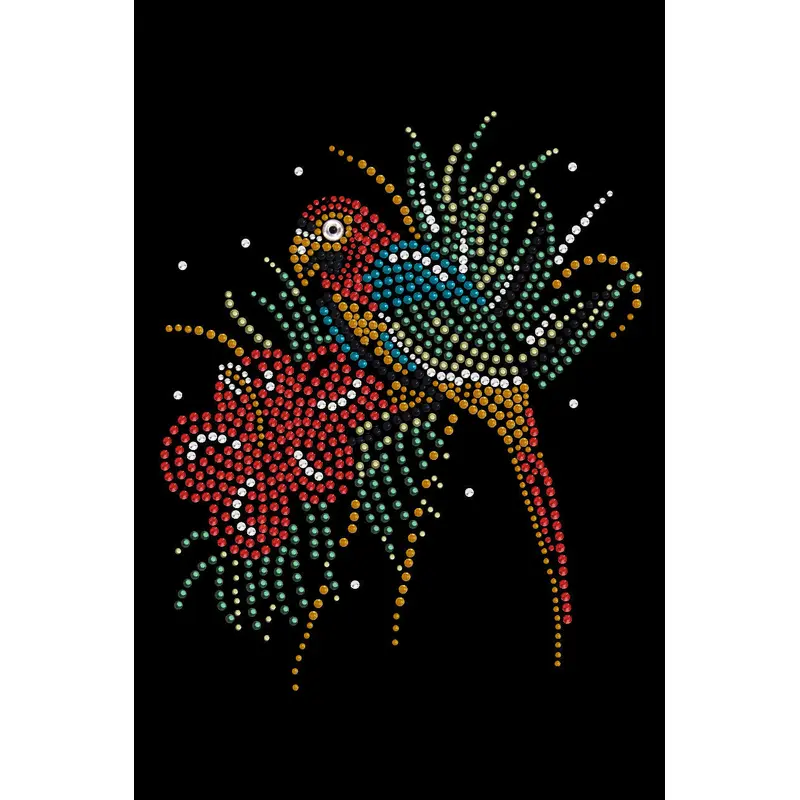 Parrot with Hibiscus - Custom Tutu