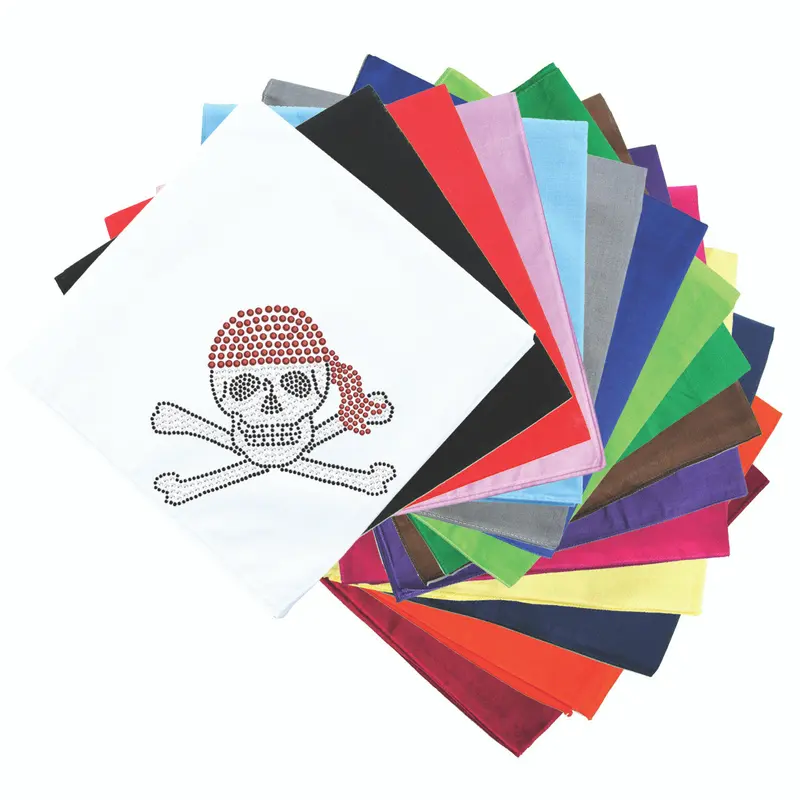 Skull with Red Bandanna - Bandanna