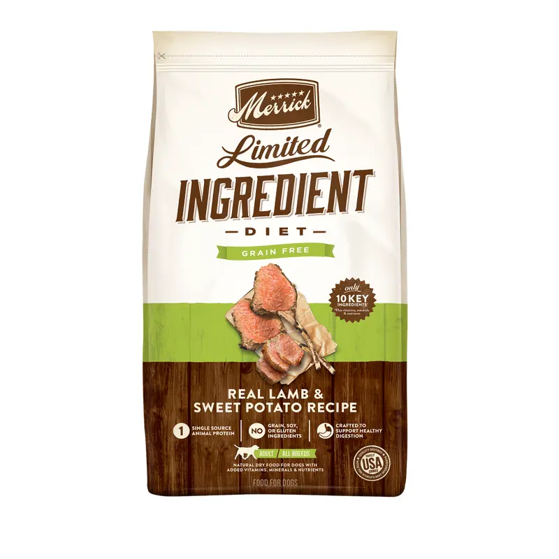 Merrick Limited Ingredient Diet Grain Free Real Lamb & Sweet Potato Recipe Dry Dog Food