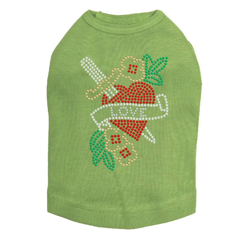 Tattoo Heart with Sword - Dog Tank