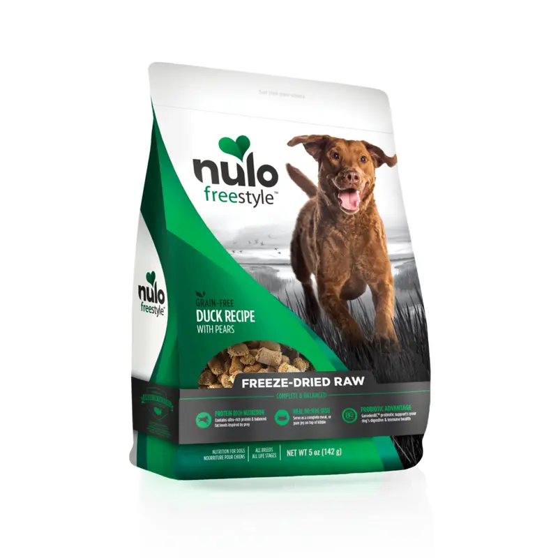 Nulo Freestyle Freeze-Dried Raw Duck with Pears