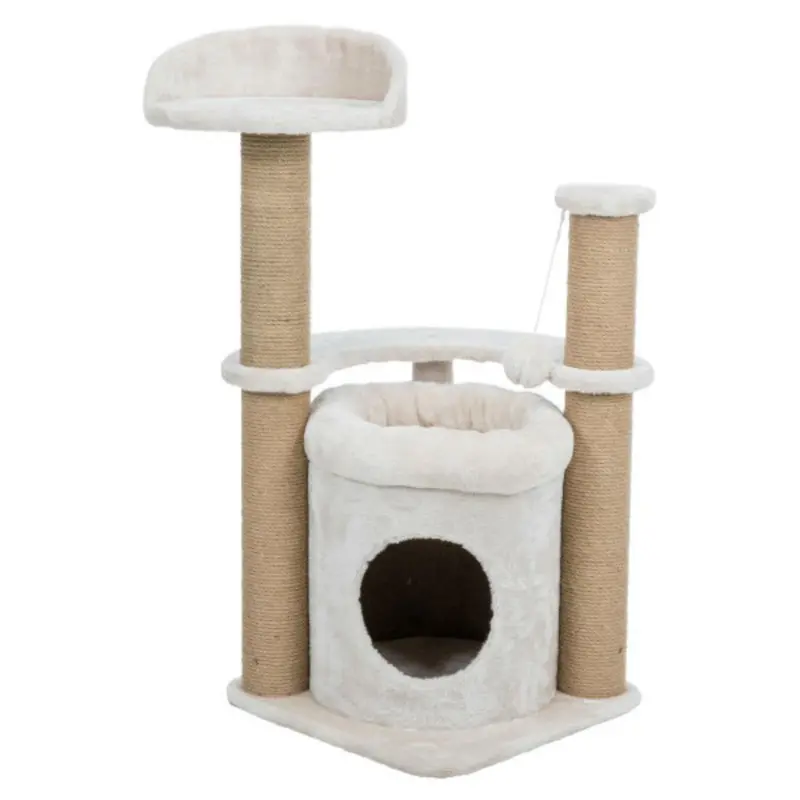 Trixie Nayra Scratching Post Cat Condo - Beige
