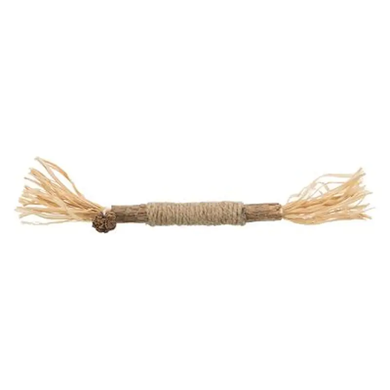 Trixie Silver Vine Stick with Fringe - 1 Toy