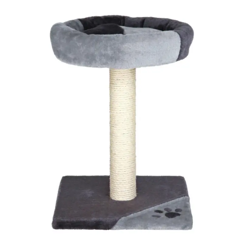 Trixie Tarifa Cat Scratching Post with Padded Platform - Gray