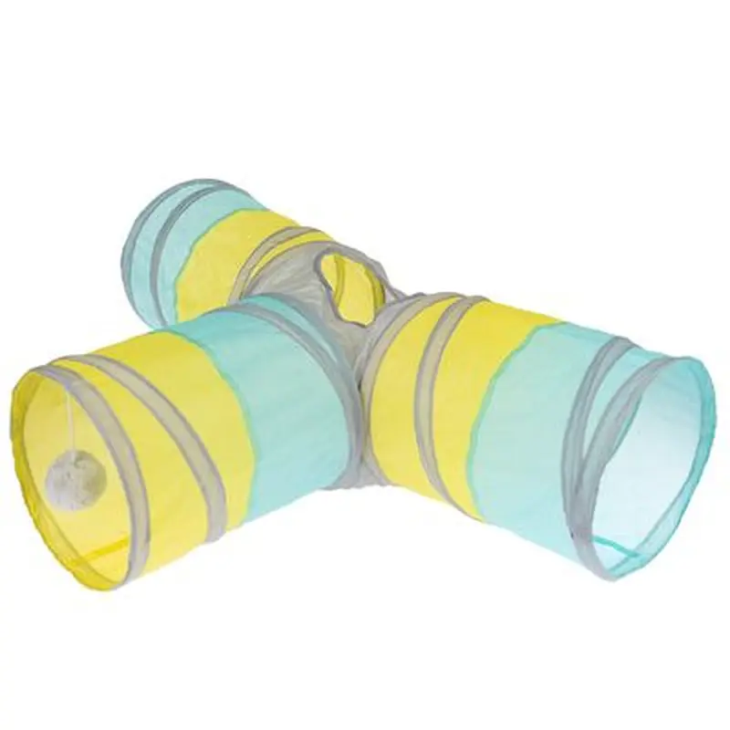 TIAKI Rocket Cat Tunnel in T-Shape - diameter 25 x (L) 120 cm