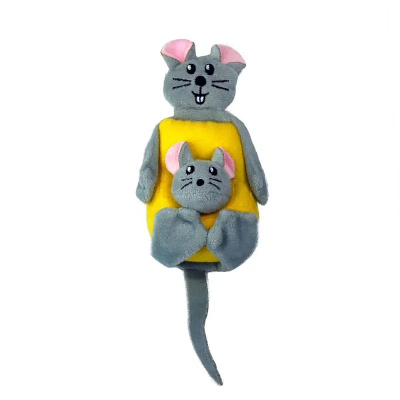 KONG Pull-A-Partz Cheezy Cat Toy