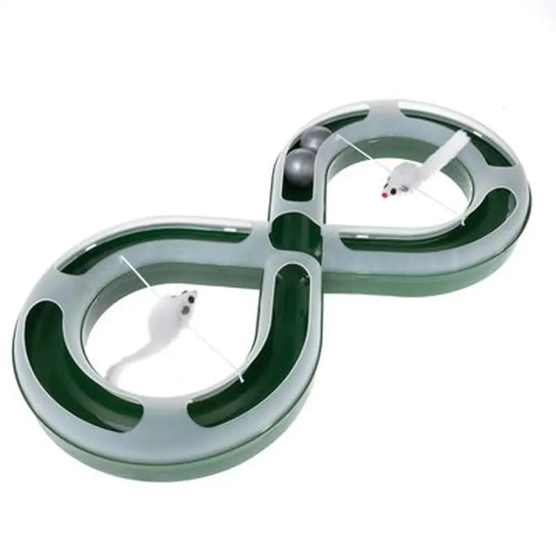 TIAKI Ball Track with Mice Cat Toy - 1 Toy