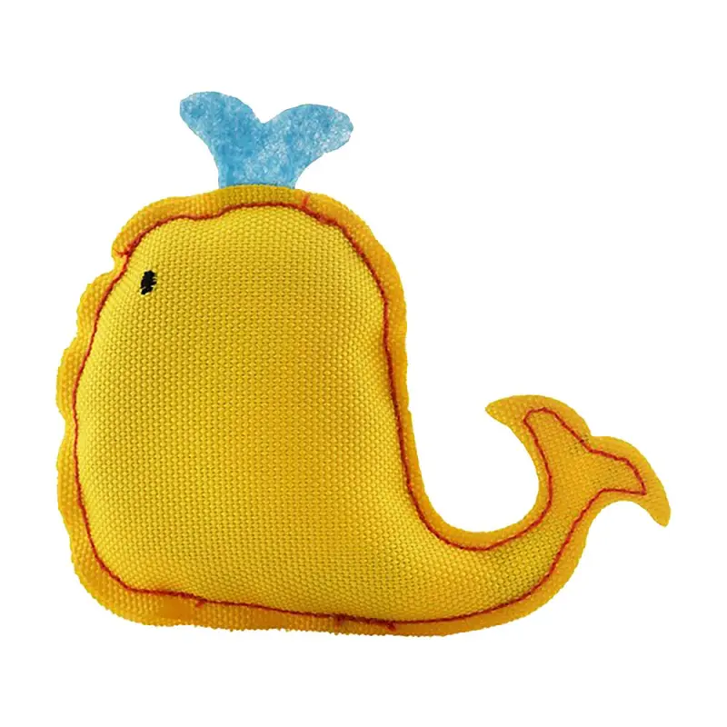 BECO Recycled Plastic Catnip Cat Toy - Whale