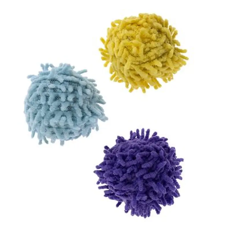 TIAKI Pompom Ball Set with Catnip -  3 Balls