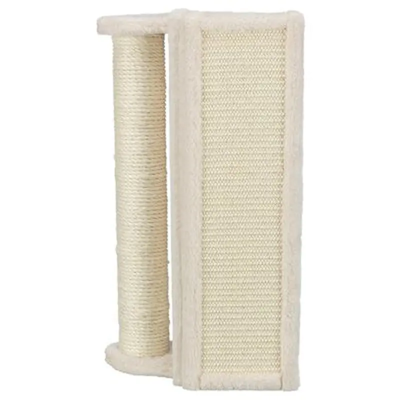 Trixie Scratching Board for Corners with Trunk - Beige