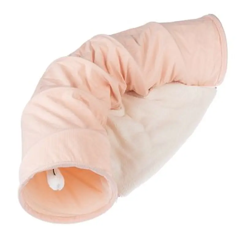 TIAKI Corduroy Cat Tunnel - 105 x 30 x 60cm (L x W x H)