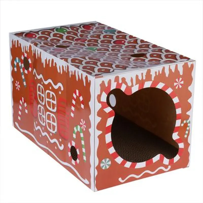 TIAKI Gingerbread Cat Scratching Tunnel - 1 Tunnel